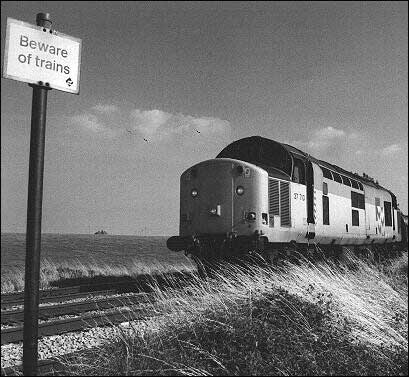 Warning post, Lower Moor, Worcesterhire, 1990