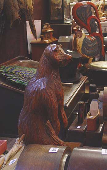 Bear at an auction, Kirkby Lonsdale; November 30th, 2004
