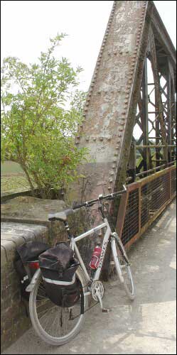 The Bike on the Stratford Greenway, August 5th, 2004