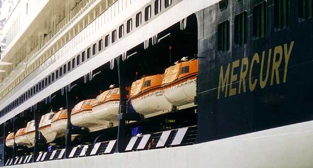 Lifeboats, Juneau, Alaska; June 1999