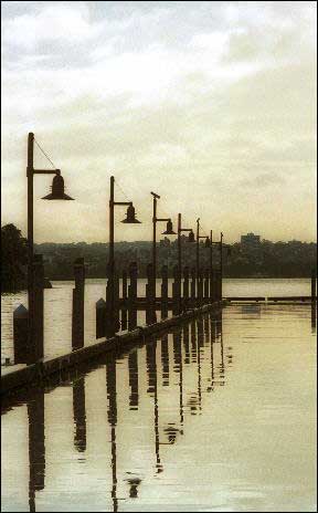 Lamp posts, Woolloomooloo, Sydney, 2002
